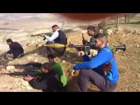 تمركز عناصر لواء الغضب في قرية أصيلة في ريف حماة