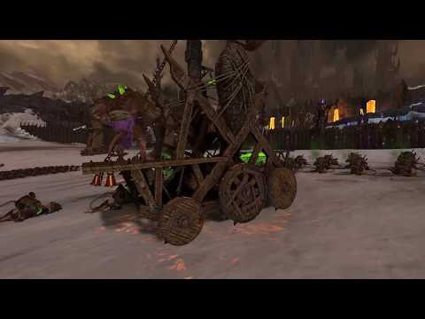 Total War: Warhammer 2 - The Skaven Siege of Naggarond (Campaign Battle - Dark Elves - Morathi)