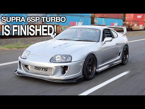My Wrecked MK4 Toyota Supra Rebuild Is FINISHED!  - Supra Restoration Finale