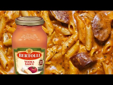 How to Make Creamy Penne alla Vodka at Home using Bertolli Vodka Sauce 