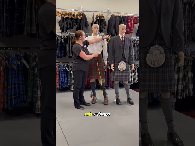 Vídeo relacionado con Falda escocesa tradicional escocesa para hombre, con 2 bolsillos, estilo casual, para bodas, juego de Highland, azul, 3XL