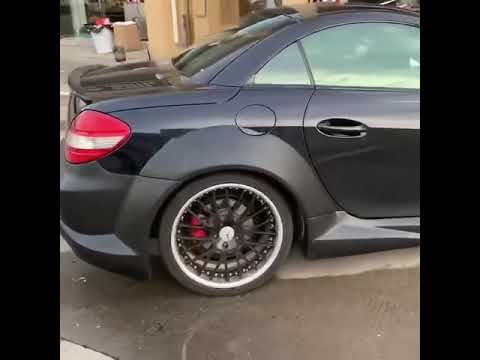Mercedes R171 SLK wide body kit front bumper rear bumper fenders side skirts