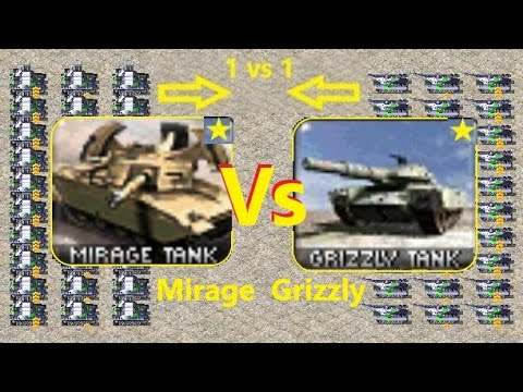 Mirage vs Grizzly - Red Alert 2