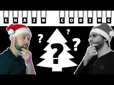 JavaScript Chain Coding Challenge Fractal Christmas Tree