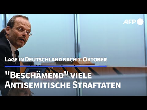 Klein: "Beschämend" hohe Zahl antisemitischer Straftaten seit dem 7. Oktober | AFP