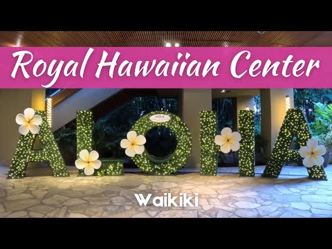 Caminhada pelo Royal Hawaiian Center | Waikiki | Oahu