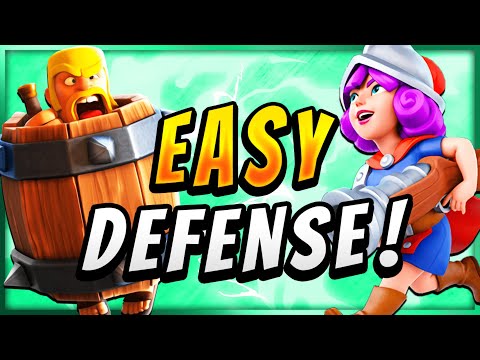 UNBREAKABLE DEFENSE! #1 CONTROL DECK NEVER LOSES TOWERS! — Clash Royale