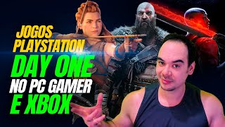 🔥 BOMBA! ACABOU DE VEZ: Jogos do PLAYSTATION chegando DAY ONE no PC e em breve no XBOX!