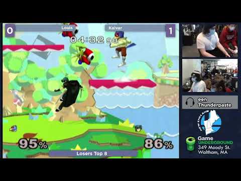 GUMI SSBM - Louis (Falco) vs. Kalvar (Marth) - Melee LR4