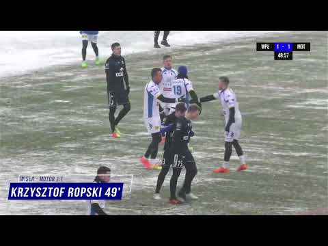Bramki ze sparingu Wisła Płock - Motor Lublin (19.01.2021)