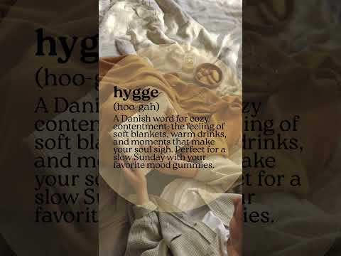 My Little Short of Hygge #cozy