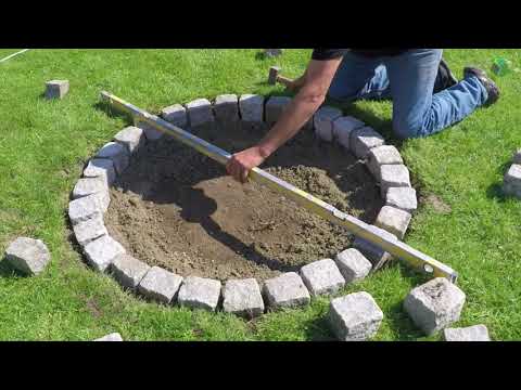 DIY - GRANIT FEUERSTELLE SELBER BAUEN - EINFACH UND SCHNELL