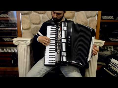 3699 - Black Bell Piano Accordion LMMM 41 120 $1999