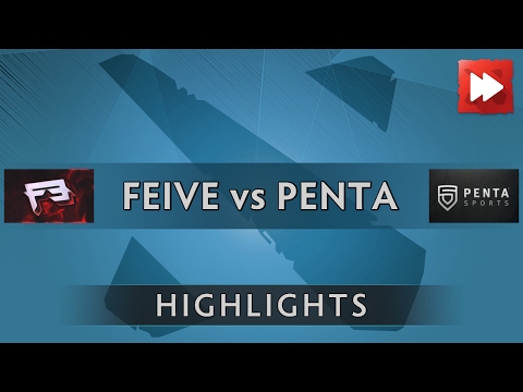 Feive eSports vs PENTA Sports - ProDotA Cup Series by Azubu.tv - Dota Highlights