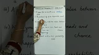 Chance and Probability | Mathematics #shorts #youtubeshorts #maths