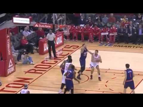2 Impressive pump fakes BY Donatas Motiejunas (Rockets VS Suns)(12/6/2014)