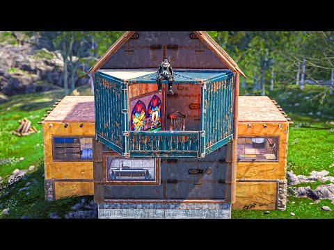 The Cabin Life as a 12,000 HOUR SOLO really hit the spot 🔥 - Rust Solo