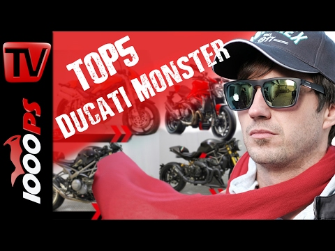 Top 5 - Die Lieblings Ducati Monster-Modelle von 1000PS - Gebrauchtmotorrad Beratung Kauf