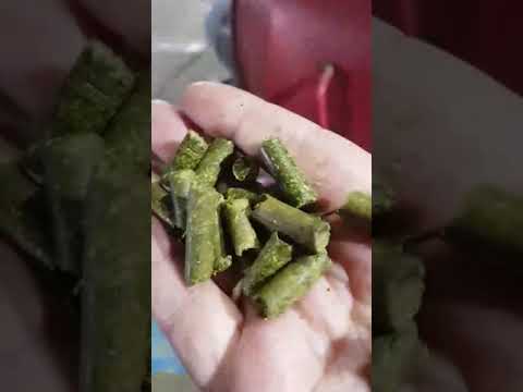 Гранулирование люцерны