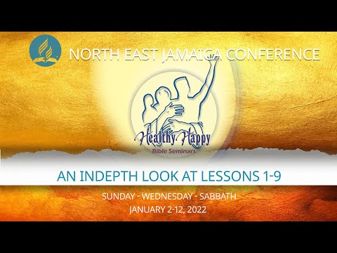 Healthy Happy Bible Lessons || Lessons 1-2 || January 2, 2022