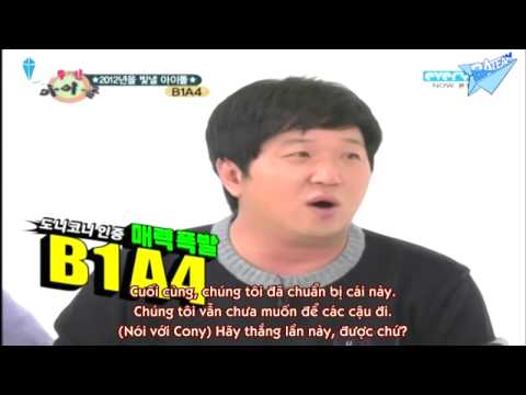 [Vietsub] 120114 Weekly Idol - B1A4 2/2