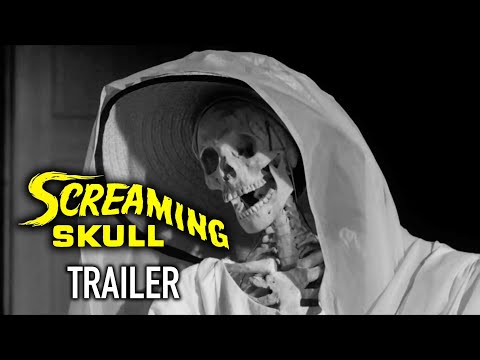 The Screaming Skull (1958) | Trailer - John Hudson, Peggy Webber