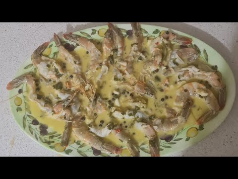 Karkaleca Krudo . Raw Shrimp .