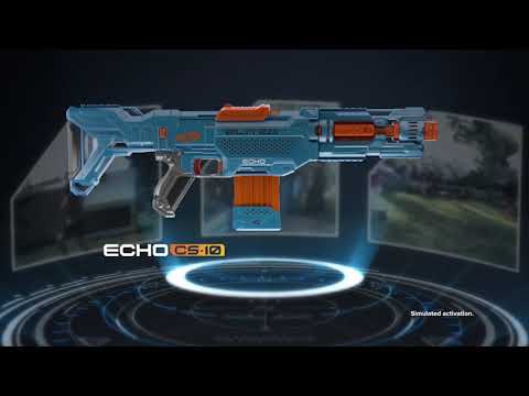 NERF Elite 2.0 šautuvas ECHO CS-10 video