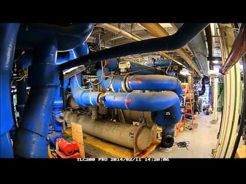 Chiller Replacement Time Lapse