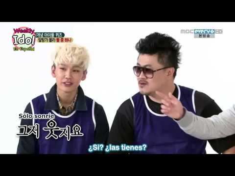 [Sub Español] 131204 Ep 124 Weekly Idol - Ranking con Ilhoon y Bomi