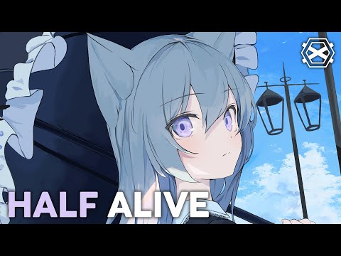 [ Nightcore ] - hayve - Half Alive (feat. imallryt)