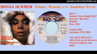 Donna Summer -  Summer Fever (Single Edit - Italy)