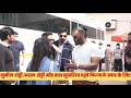 SUNIEL SHETTY AHAN SHETTY TARA SUTARIA PROMOTING FILM TADAP