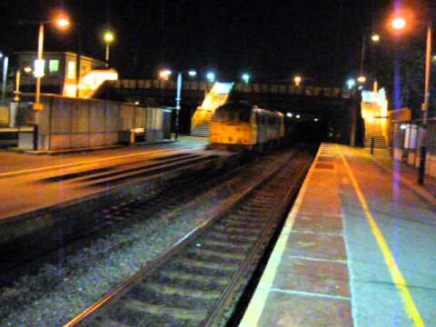 Freightliner 86612 and 86627 passing Leyland Northbound on 4S56 22nd April 2010
