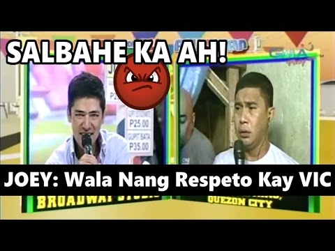 Jose, Wala Nang RESPETO! Binastos si Bossing VIC! - Eat Bulaga THROWBACK | EB Sugod Bahay