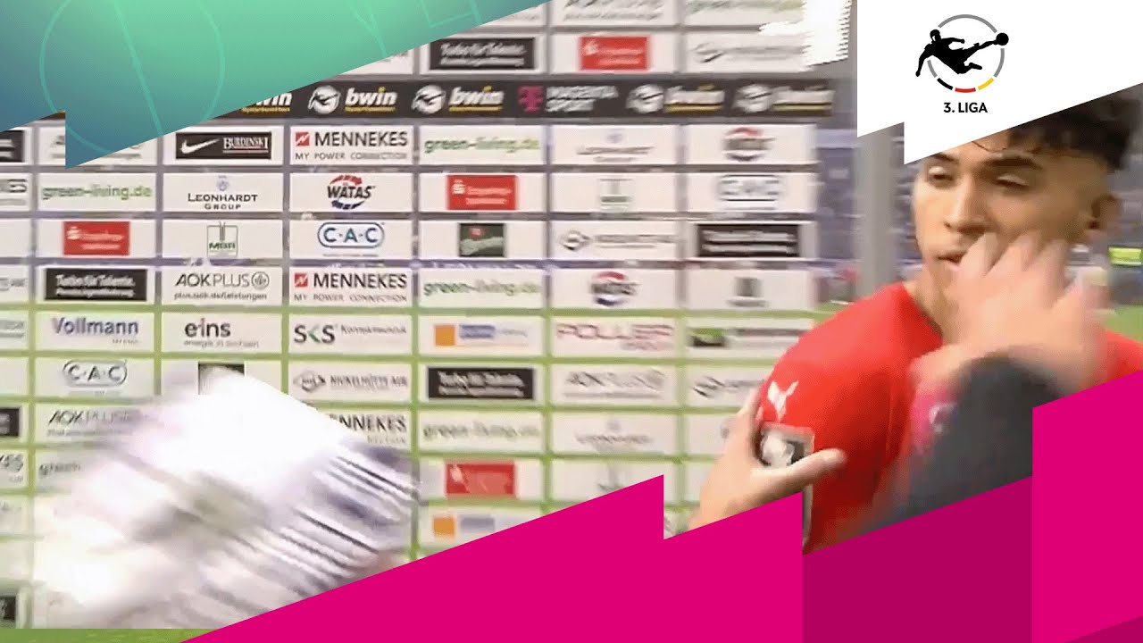 Unschöne Szenen in Aue - Matchwinner wird attackiert | 3. Liga | MagentaSport
