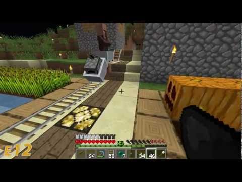 Zzar's Mindcraft SMP Minecraft adventures #12 - Villager day night sensor road lighting (part 2)