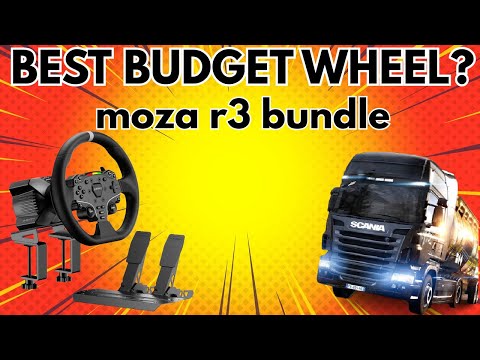 is MOZA R3 THE BEST? Beginner Review | Unboxing + Driving Test in ETS2 & FH5