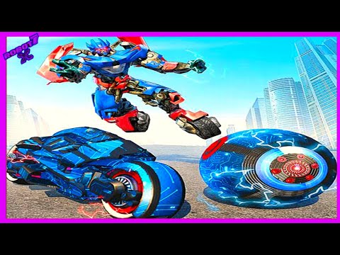 Ball Robot Transform Bike War Android gameplay