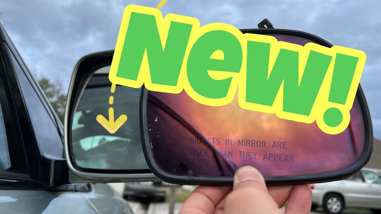 Mirror glass replaced (Toyota/Lexus)