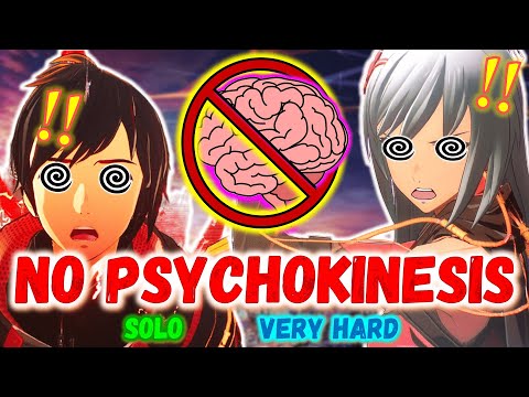 Can You Beat Scarlet Nexus without PSYCHOKINESIS?! 🧠 SOLO | VERY HARD