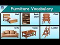Furniture Vocabulary Furniture Name In English 30 Furniture Names Types Of Furniture Furniture