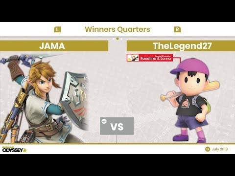 Super Smash Odyssey 6 - Winners Quarters - FRKS | JAMA vs TheLegend27