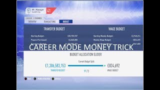 FIFA 19/20 Career Mode Tutorial: How to get 1 BILLION Transfer Budget