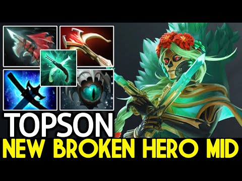TOPSON [Muerta] New Broken Hero Mid Unreal Damage Dota 2