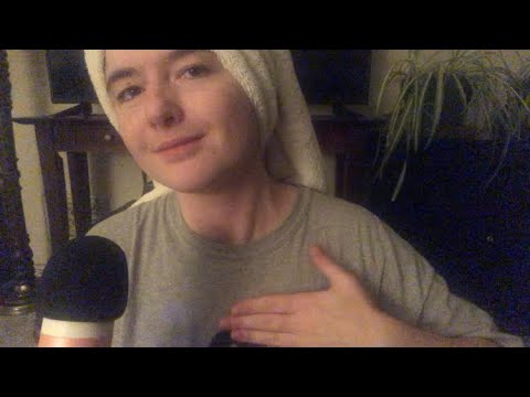 ASMR *double feature* Heartbeat asmr (fail?) and Moisturizing (personal attention and lid noises)