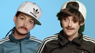 Kristen Stewart &amp; Anne Hathaway In DRAG For Jenny Lewis&#39;s &quot;Just One Of The Guys&quot; Video