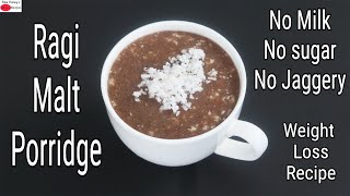 Ragi Porridge Recipe – Ragi Kanji/Ragi Malt – Finger Millet Recipes For Weight Loss | Skinny Recipes