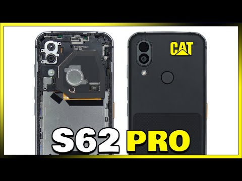 CAT S62 Pro Rugged Smartphone Disassembly Teardown Repair Video Review