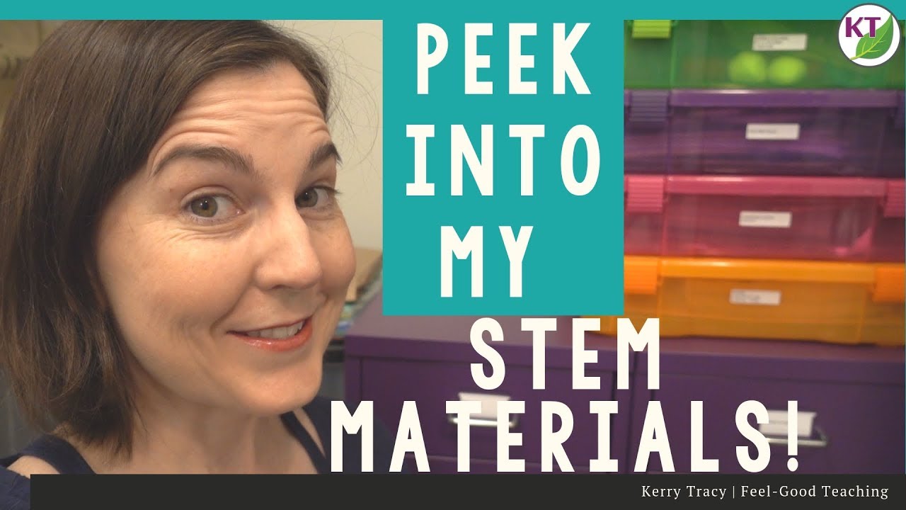 Peek Inside My STEM Materials Closet